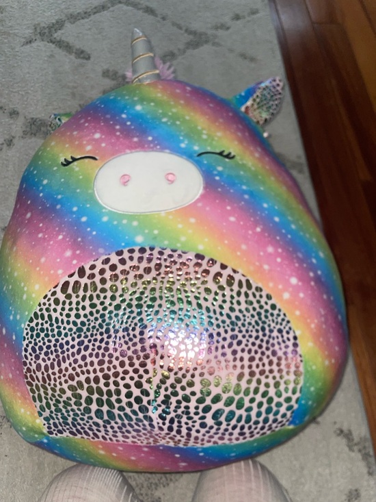 Squishmallows Other - Rainbow Unicorn Plush Pillow - Multicolor. Size 24 inches.